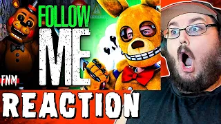 FNAF SONG "Follow Me" (ANIMATED IV) & "They'll Find You" | FNAF Collab Animation - #FNAF REACTION!!!