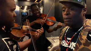 Black Violin x Kenny Muhammad Tour Bus freestyle