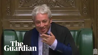 ‘Ord... Order!’: Bercow loses voice, responds to PM's kangaroo testicle jibe