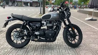 Triumph SpeedTwin900-Zard Exhaust #triumphhanoi #speedtwin #triumphmotorcycles #triumph #fortheride