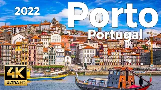Porto 2022, Portugal Walking Tour (4k Ultra HD 60fps) – With Captions