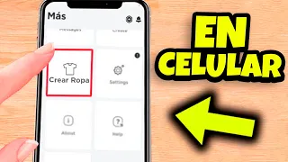 Como HACER ROPA en ROBLOX desde CELULAR (2024) - Paso a Paso