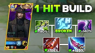 FINALLY!! CLINT FULL DAMAGE ONE SHOT IS HERE!🔥 | CLINT BEST UPDATED BUILD AND EMBLEM 2024!