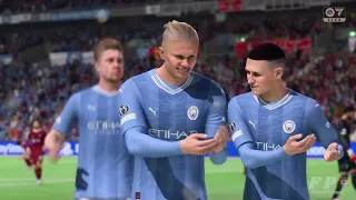 EA FC 24 - Manchester City vs Liverpool | PS4 Old Gen Gameplay   Champions League Final Full Match