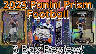 SICK ROOKIE PULLS!!!🪩🔥 2023 Panini Prizm Football 🏈 Blaster Box - review