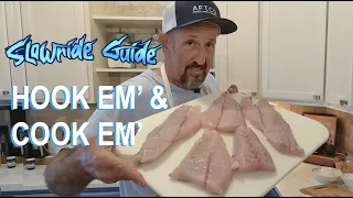 HOOK 'EM AND COOK 'EM: How To Make Redfish Pontchartrain // SLOWRIDE GUIDE