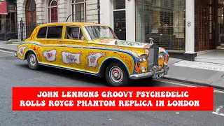 John Lennons Phantom Rolls Royce replica in London