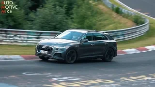 2019 AUDI SQ8 SPIED TESTING AT THE NÜRBURGRING