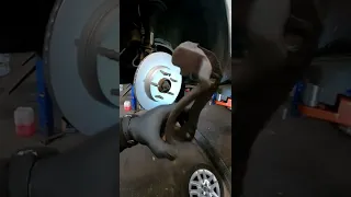 front brake replacement on a vauxhall antara