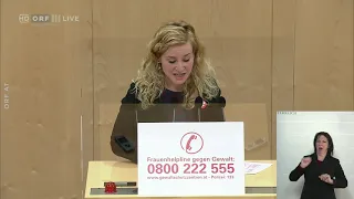 2021-03-08 13 Eva Maria Holzleitner (SPÖ) - Nationalratssondersitzung vom 08.03.2021