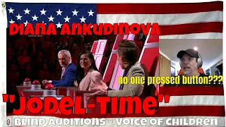 Diana Ankudinova "Jodel-time" - Blind auditions - Voice of Children - Season 4 - REACTION