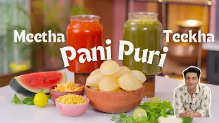 ग़ुबारे जैसी फूली पानी पूरी बनाने का तरीक़ा | Aam Panna Paani Puri | Gol Gappe | Kunal Kapur Recipe