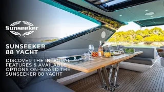 Experience the Sunseeker 88 Yacht | Luxury 26M Motor Yacht Tour