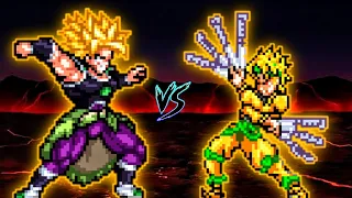 Broly DBS OP VS Dio K1 V2 in Jump Force Mugen