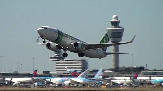 Plane Spotting Buitenveldertbaan at Schiphol Airport 15 juli 2018