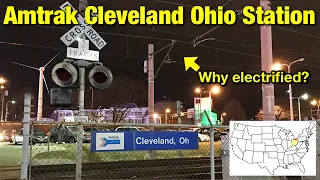 [ Amtrak Station ] Lake Shore Limited #48/#448 at Cleveland, Ohio station in December 2019