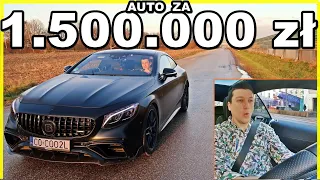 Jeżdżę autem za 1.500.000 zł - Brabus s800 w akcji ! TEST