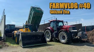 FARMVlog #40 - Sklizeň žita a práce na jámě