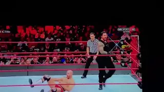 Roman Reigns vs Cesaro | WWE RAW 11th December.