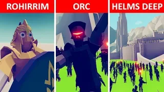 Battle of Helms Deep -  LotR TABS Story - Totally Accurate Battle Simulator Mods