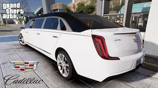 Uber 2020 Cadillac XTS Limousine - NVE GTA 5