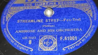 Ambrose & His Orchestra - Streamline Strut (1935)