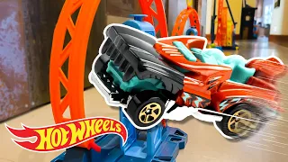 EPIC DINOSAUR JUNGLE Obstacle Course!🦖😱 | Labs Unlimited | @HotWheels