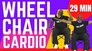 Wheelchair Cardio | 29 Min | Seated Exercise Low Impact Workout | All Fitness Levels