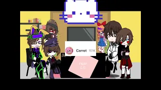 Swap death Aftons and Emily’s react to original||FNAF||Credits are in desc|| MY AU!!