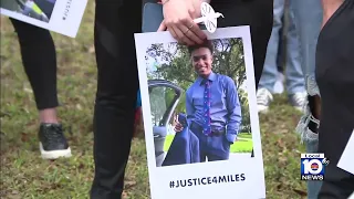 Vigil held to honor teen shot by Uber driver as family members wait for decision on charges