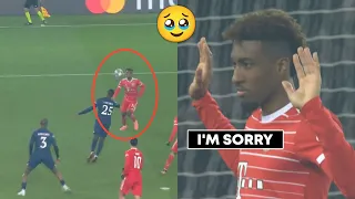 👏🏻 Coman Apologized to PSG after he scored the Bayern Winner