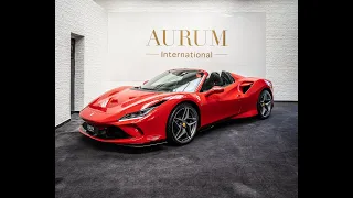 THE NEW Ferrari F8 SPIDER IN ROSSO CORSA (2020) Walkaround by AURUM International [4K]