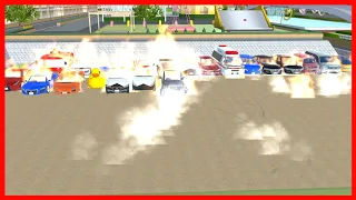 Destroy all Cars - SAKURA School Simulator