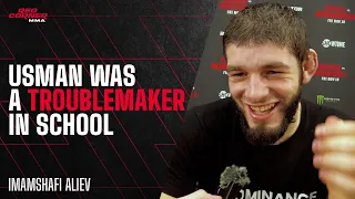 [ENG SUBS] Imamshafi Aliev on Usman in school and being Khabib Nurmagomedov's wrestling partner