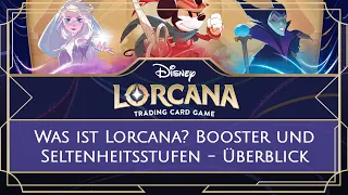 Was ist Disney Lorcana? Erklärung der Booster und Seltenheitsstufen