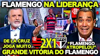 "SEGUE O LÍDER ! GRANDE VITÓRIA do FLAMENGO ! DE LA CRUZ JOGOU MUITO !" ZINHO e PASCOAL DERAM O PAPO