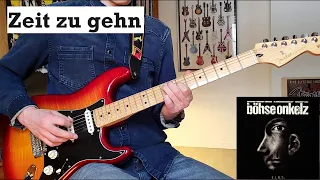 Zeit zu gehn (Böhse Onkelz) | Gitarren-Cover