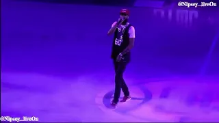 Nipsey hussle and Yg perform at los Angeles victory lap tour