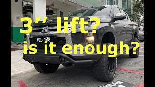 Ep.8 Add 3'' lift Mitsubishi Triton VGT 2.4 / Strada / L200 / Sportero