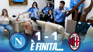 Napoli - Milan 1-1 | È FINITA... 😢 LIVE REACTION NAPOLETANI HD