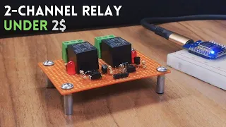 How To Make a 2-Channel Relay Module