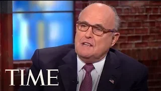 Rudy Giuliani On Changing Opinion Of Michael Cohen & He Is Not Sure If Collusion Is A Crime | TIME