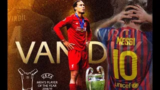 Champions League Awards 2019: Van Dijk beats Messi and Ronaldo to UEFA Player of the Year