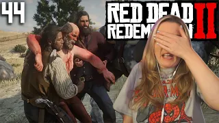 I DIDN'T WANT TO SEE THAT!  - Red Dead Redemption 2 Blind Playthrough Part 44