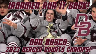 Don Bosco 3 Bergen Catholic 2 OT | Bergen County Final | Ice Hockey | Kris Krummins golden goal