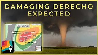 Damaging derecho expected (100+ MPH WINDS)