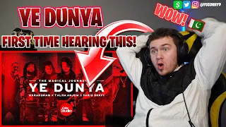 YE DUNYA | Karakoram x Talha Anjum x Faris Shafi in COKE STUDIO REACTION