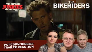 THE BIKERIDERS (Official Trailer - Jodie Comer, Tom Hardy) THE POPCORN Junkies Reaction