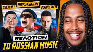 American Reacts To Obladet, Morgenshtern, and Bumble Beezy For The First Time! Russian Music