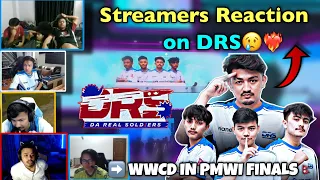 DRS MOST NEEDED WWCD🔥🇳🇵, in PMWI DRS vs  SZSTE & RC💐| PMWI FINALS LAST DAY❤️‍🔥| STREAMERS REACT